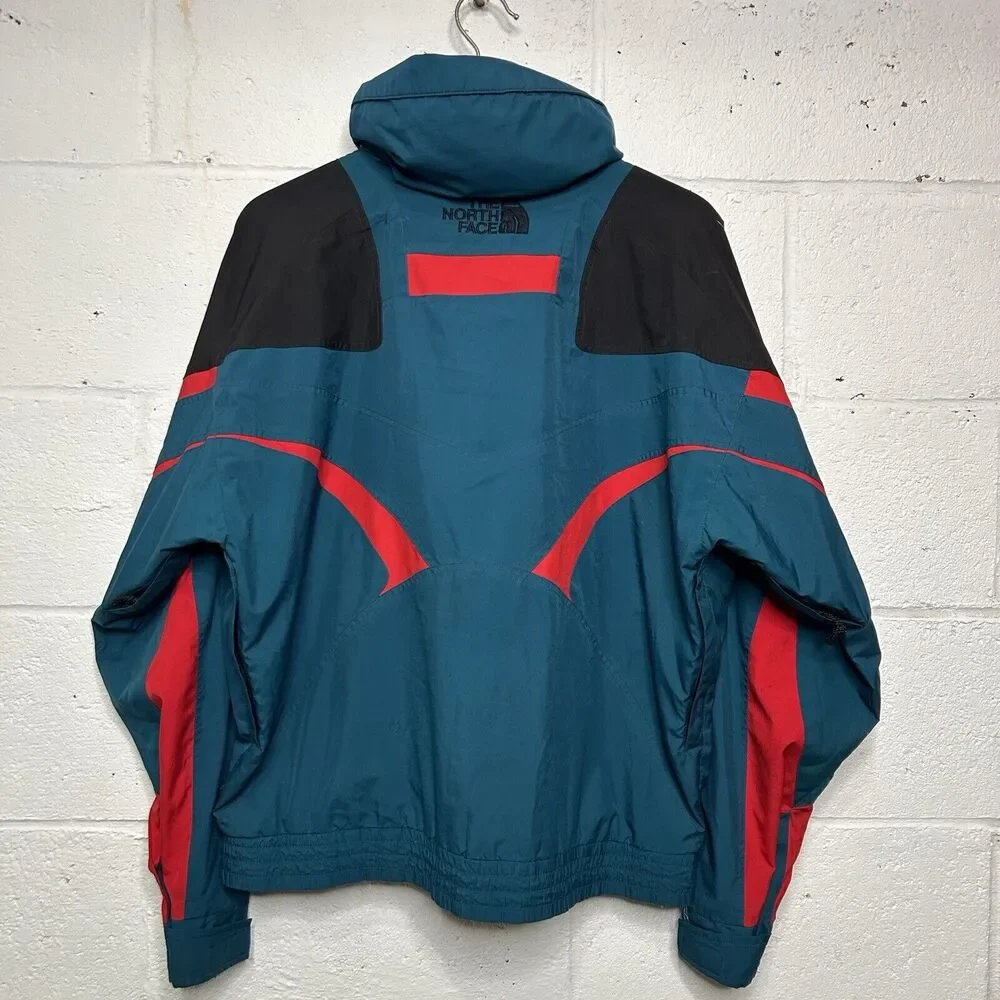 Vintage 90s The North Face Jacket Colorblock “Teal Red” 2024